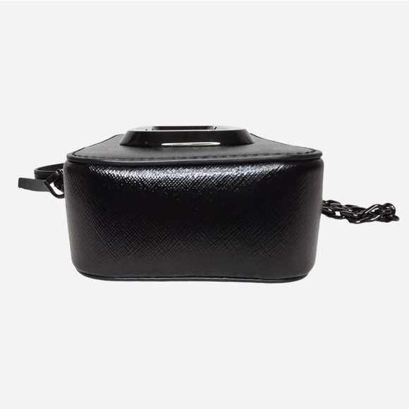Marc Jacobs The Hot Shot Black Saffiano Leather Crossbody Bag - Picture 9 of 15